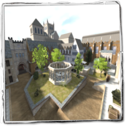 Local map thumbnail for cathedral te
