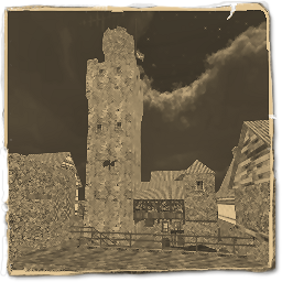 Local map thumbnail for transmitter spring